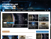 Tablet Screenshot of interstellar-probes.org